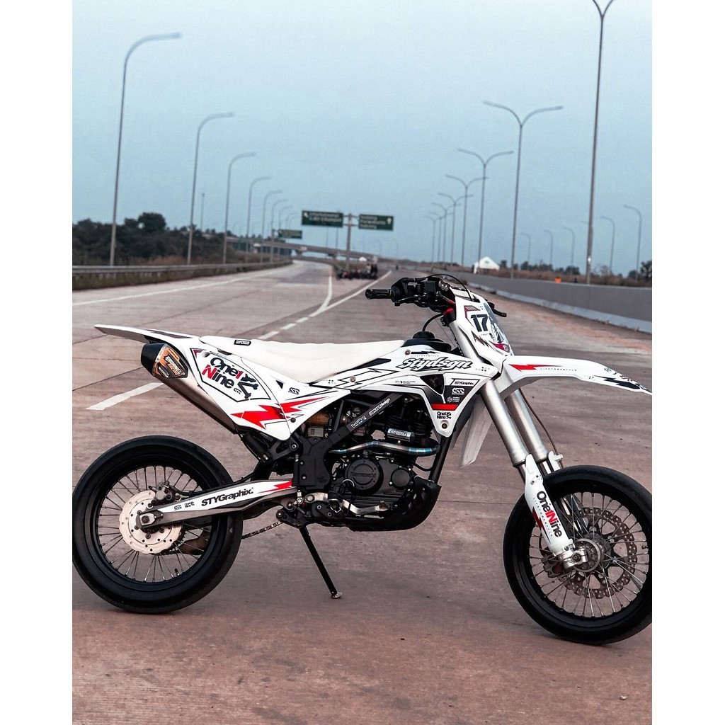 Desain Decal stiker KLX Gordon - Stiker motor Klx Gordon