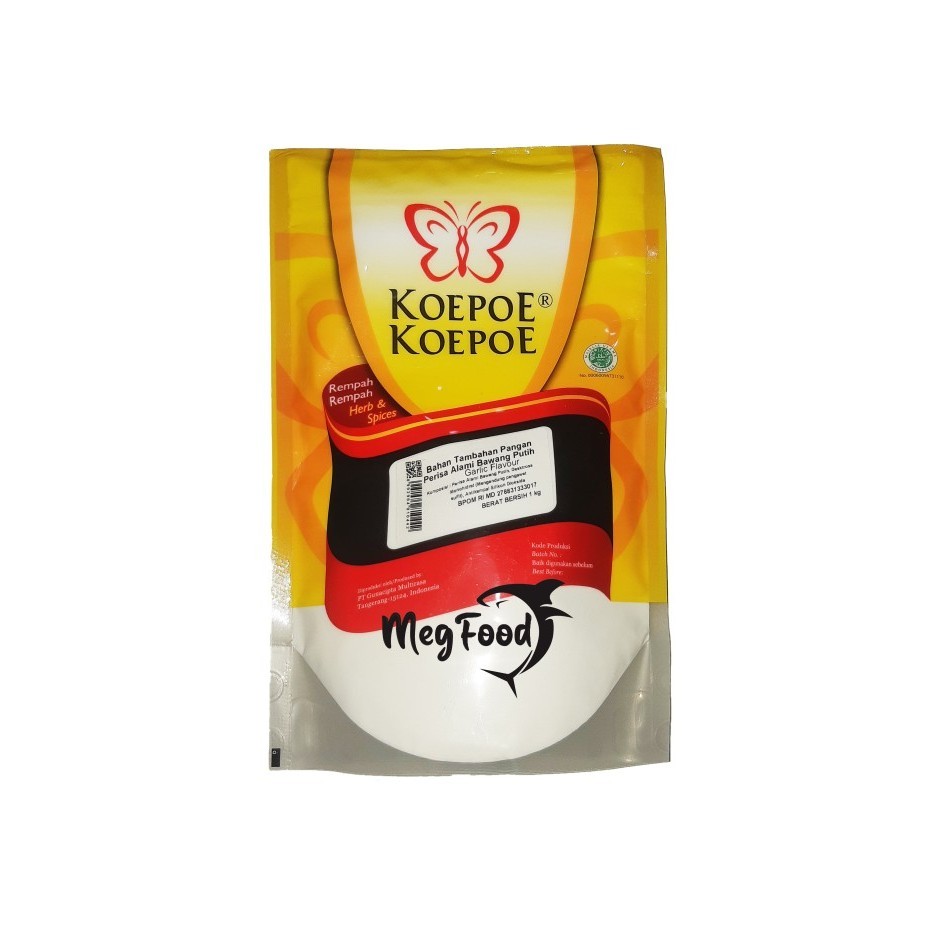 

Koepoe Koepoe Kupu Bawang Putih Bubuk Garlic Powder 1 Kg