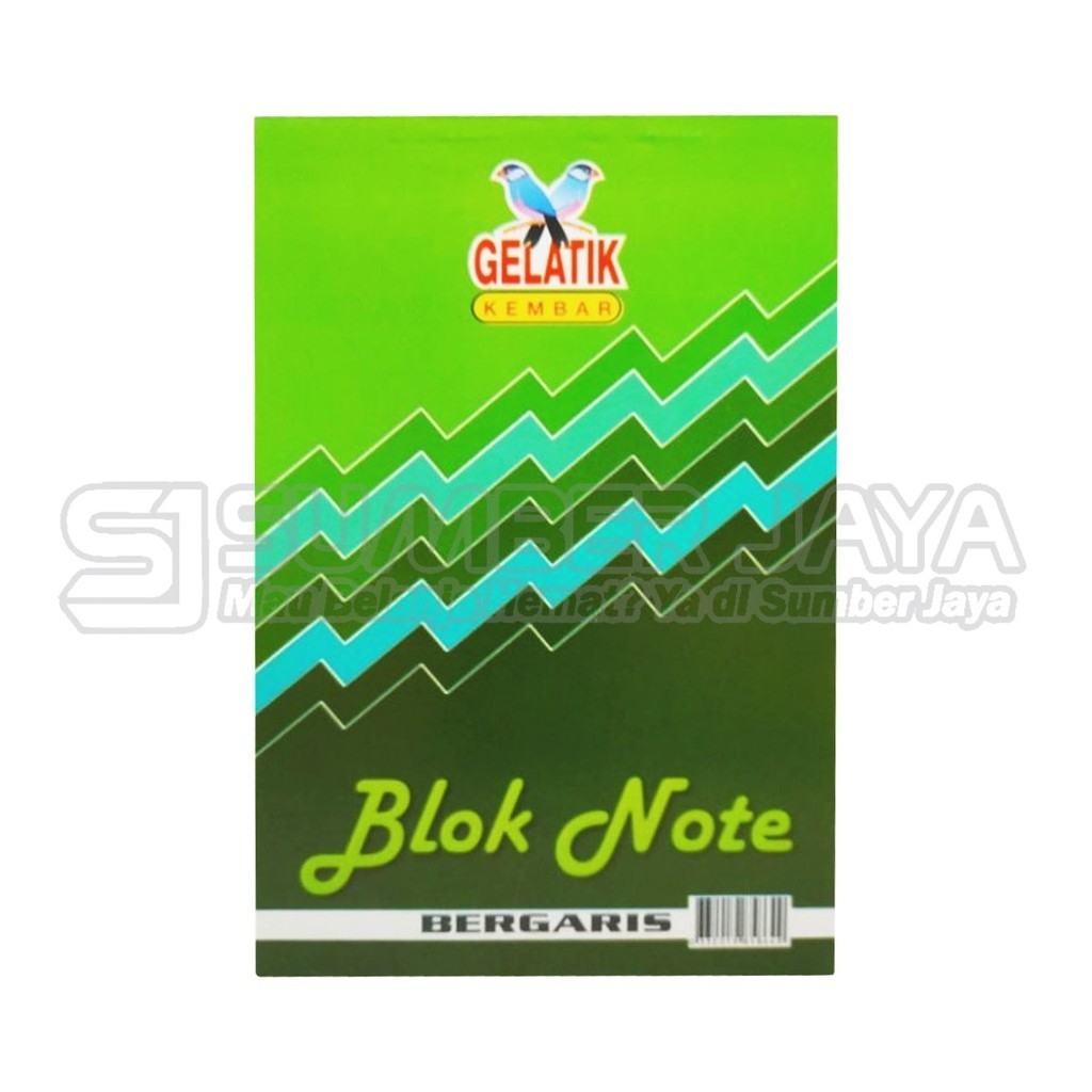 

Buku Block Note Bergaris Gelatik Kembar Besar/Kecil