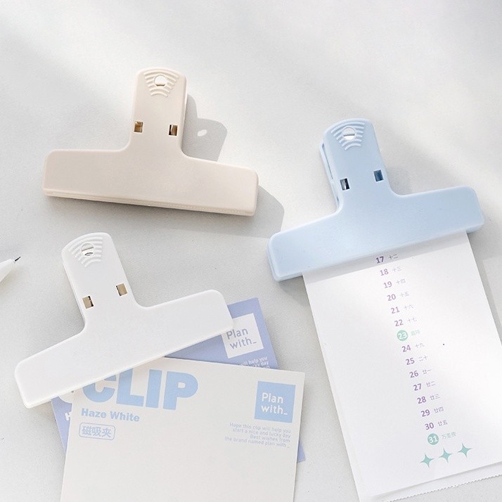 

SURABAYA Winzige Paper Clip Magnetic Lucu Aesthetic Klip Kertas Penjepit Kertas Clipper Alat Tulis Aesthetic klip kertas