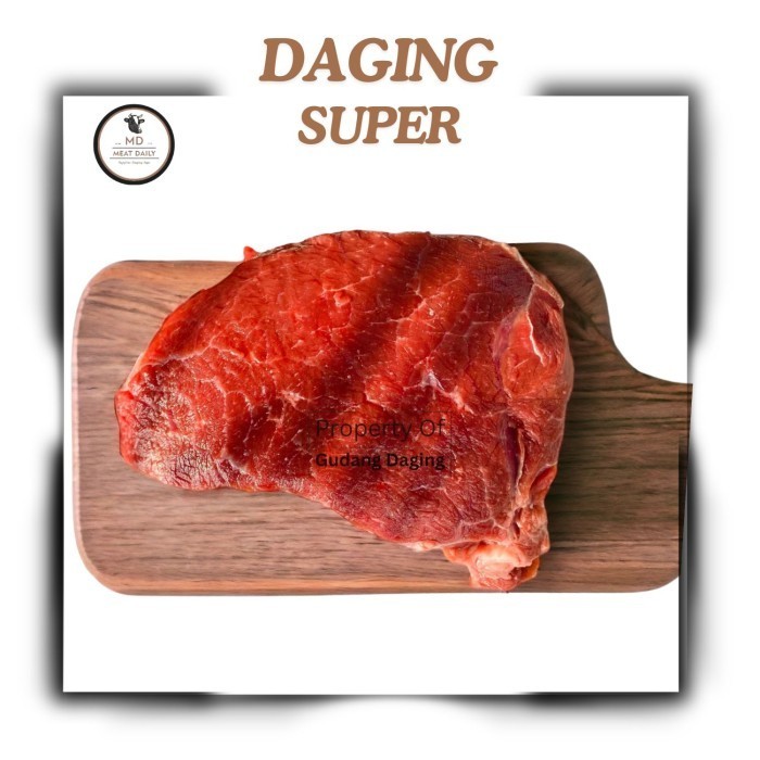 

Daging Super 1kg - Daging Topside Utuh | Gudang Daging