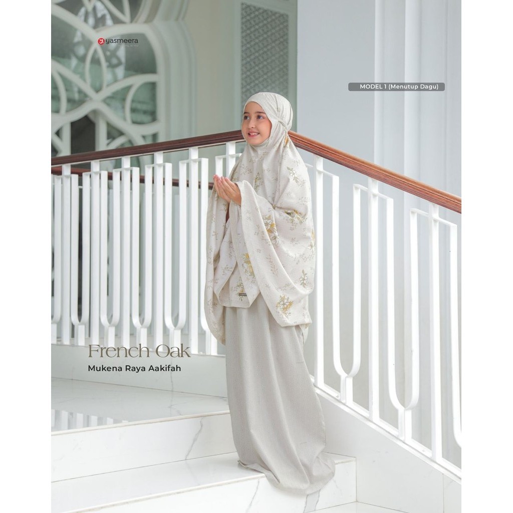 YASMEERA - Mukena Aakifah Style 1 Mukena Dewasa Yasmeera