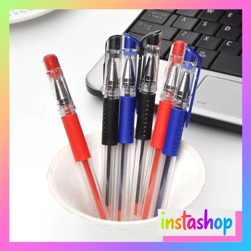 

Bolpen Pena Pen Alat Tulis Gel Tebal 0.5 MM Pulpen Gel 0.5mm Perlengkapan Sekolah
