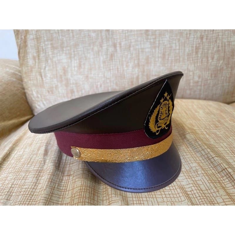 topi sekolah tk / topi tk / topi pocil / topi polisi anak