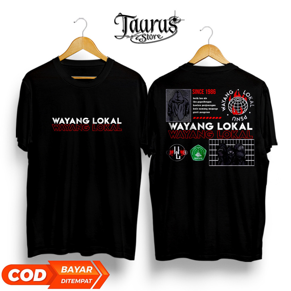 KAOS PAGAR NUSA WAYANG LOKAL SABLON DTF DISTRO PENCAK SILAT IPSI KAOS SILAT INDONESIA