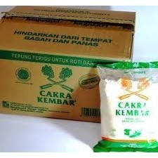 

Tepung Terigu Cakra Kembar Bogasari Dos
