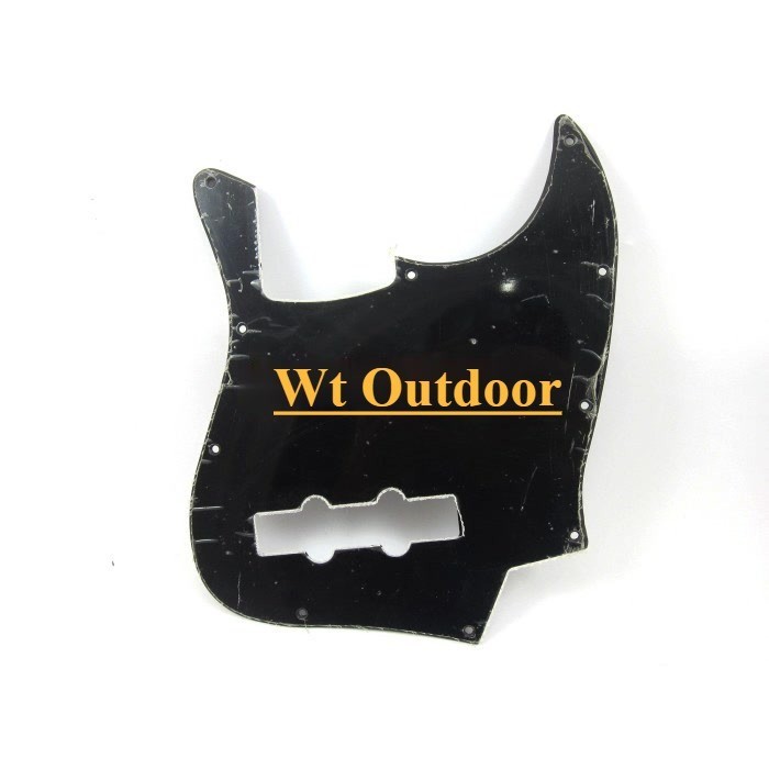 Bahan Pickguard Jazz Bass - Hitam