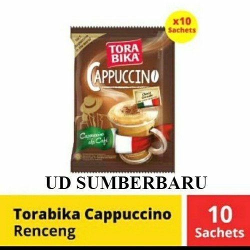 

Torabika Cappuccino 1 Renceng isi 10 PCS ori