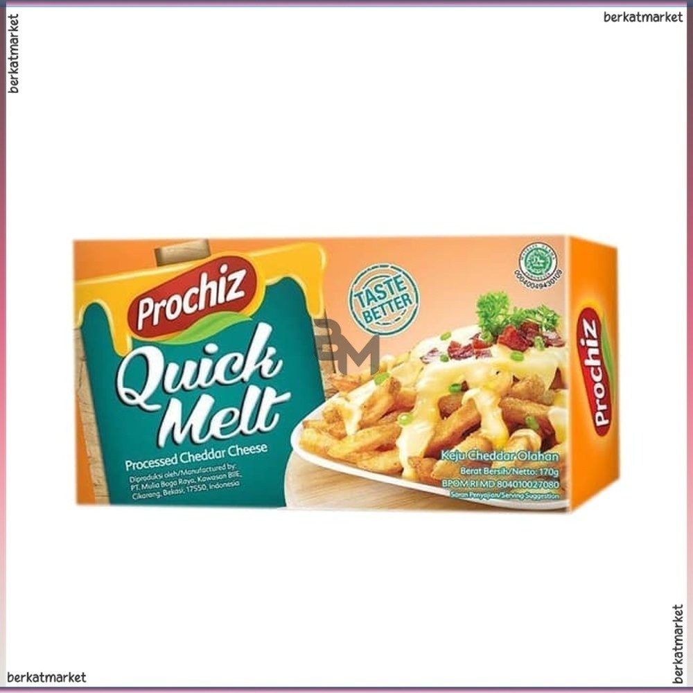 

CHEESE PROCHIZ QUICK MELT 160G KEJU LELEH