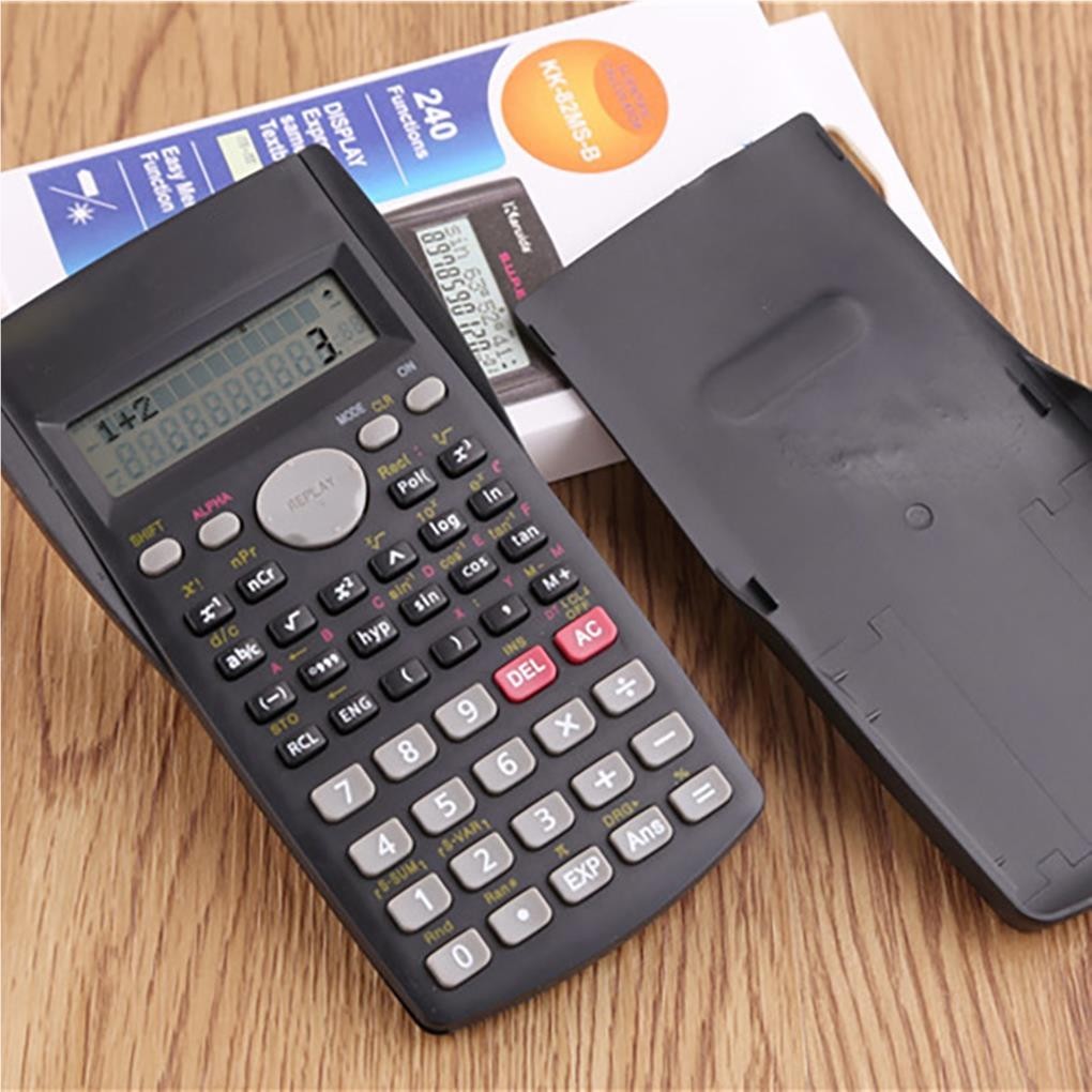 

Scientific Calculator Calculation Device Multifunctional Office Accessories Outdoor Dustproof Lid Design Calculation Device