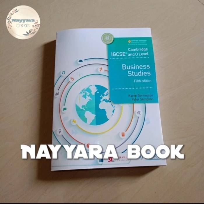 

BUKU C IGCSE and O Level Business Studies 5th edition - BLACK AND WHITE