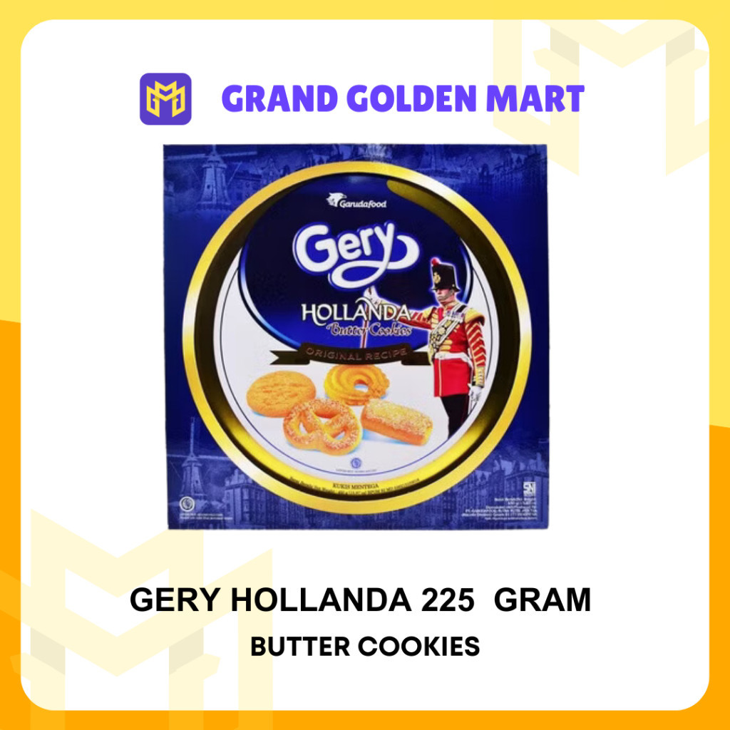 

Gery Hollanda Butter Cookies 225 Gram