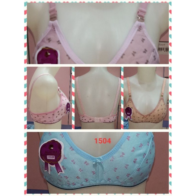 6 PCS Grosir Lusinan Bh AGATHA | 555/ SPORT BRA # BH REMAJA