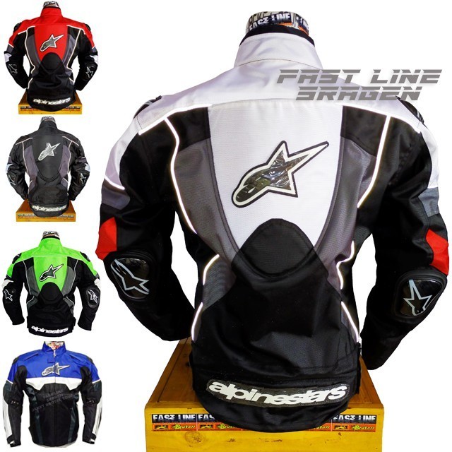 Jaket Motor Pria Alpinestar Punuk Pelindung Protektor Protector Biker Motor Untuk Turing Touring Ker