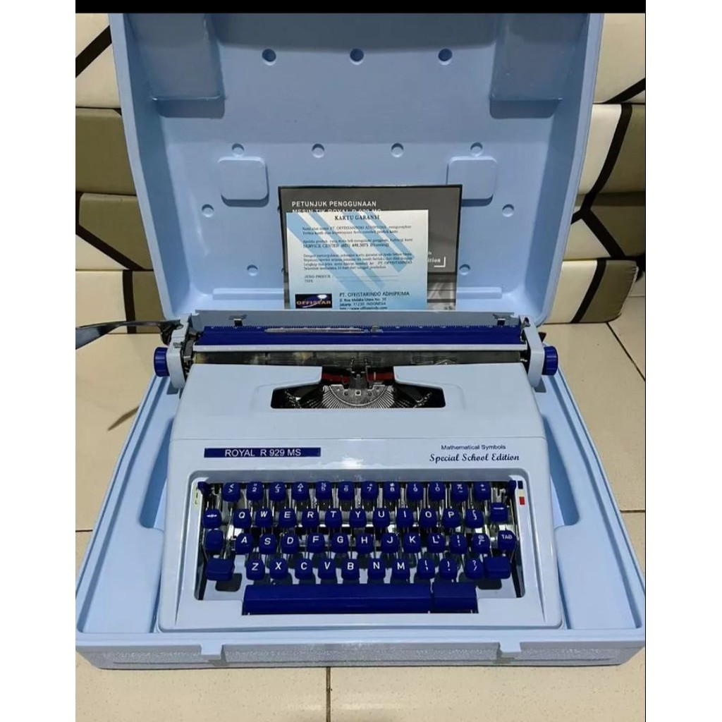 

Mesin Tik Royal R 929 Ms Murah