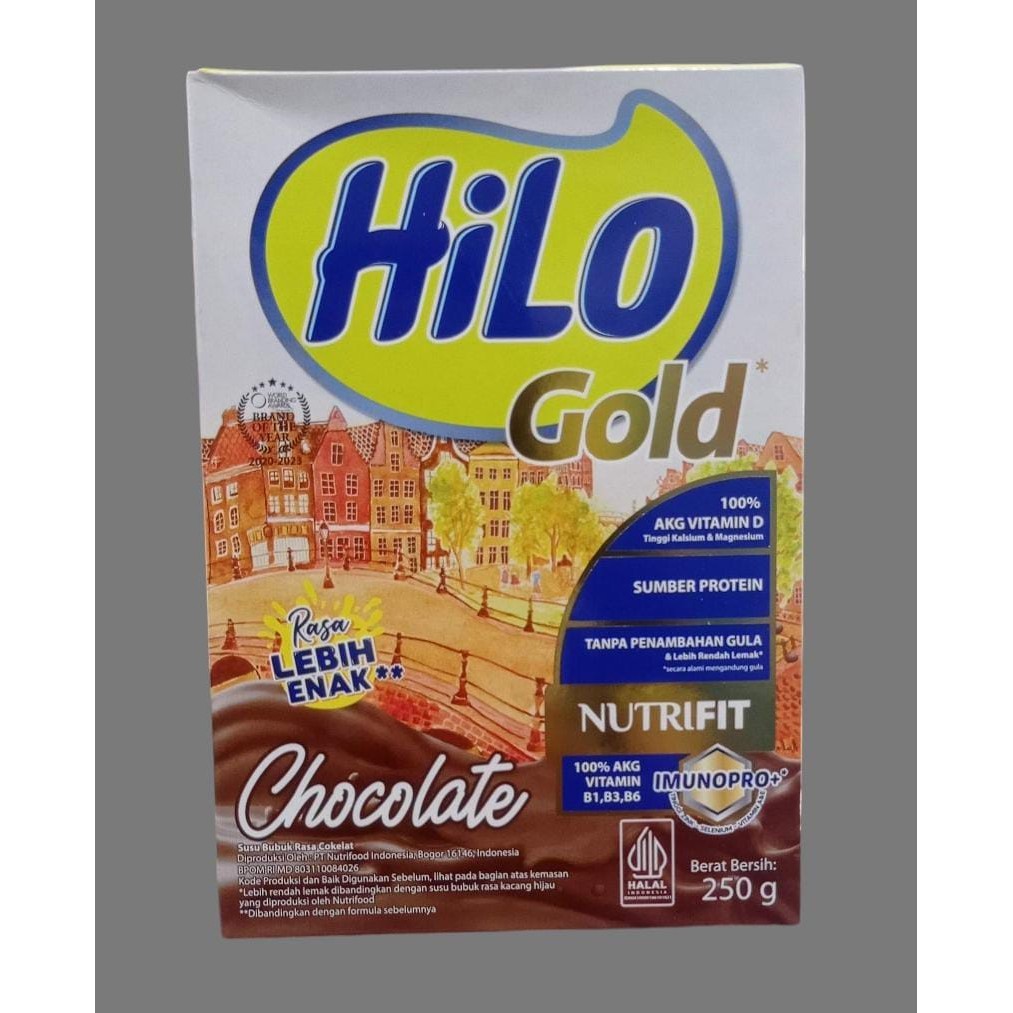 

Hilo Gold Coklat 250g