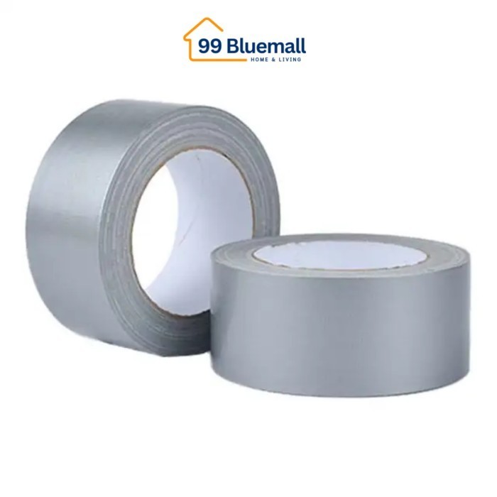 

99Bluemall Cloth Tape Lakban Kain Silver Super Kuat 10 METER / 10M