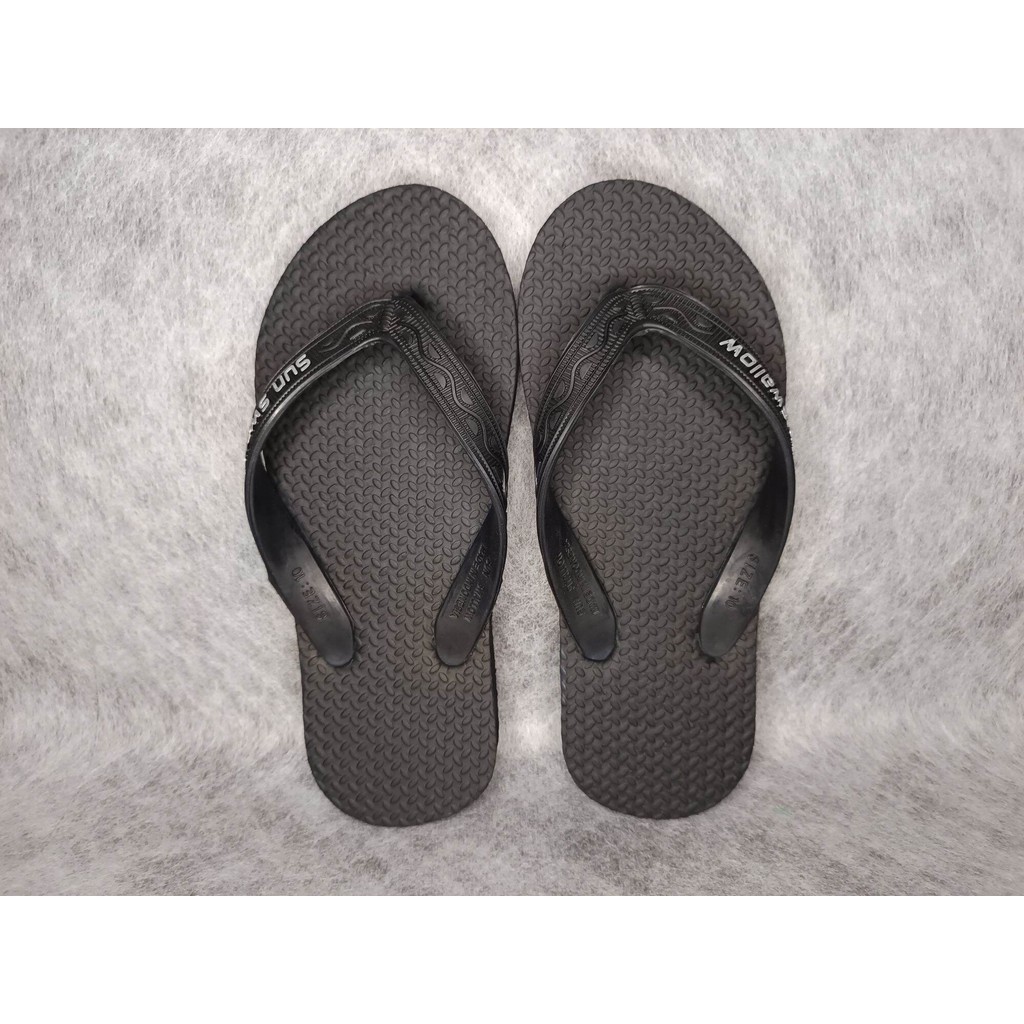 Satuan Sandal Jepit Pria Sun Swallow Hitam Size 9 - 12