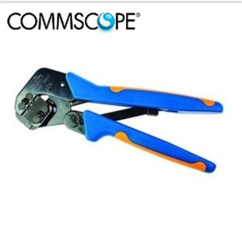 AMP Commscope Crimping Tool Cat 6 CRIMPER & Dies