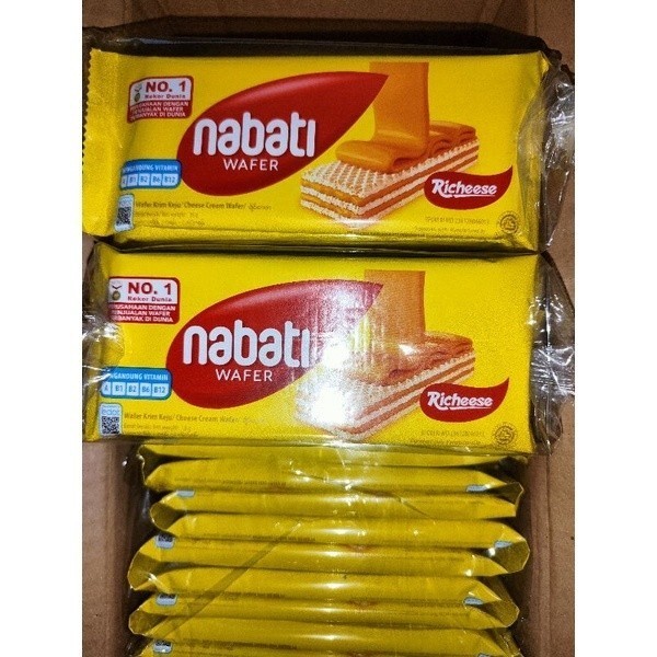 

SEMBAKO MURAH RICHEESE NABATI WAFER 16Gr isi 10pcs NABATI WAFER