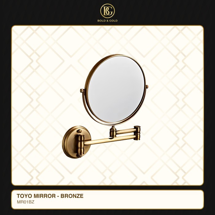 TOYO MIRROR - BRONZE - CERMIN PEMBESAR