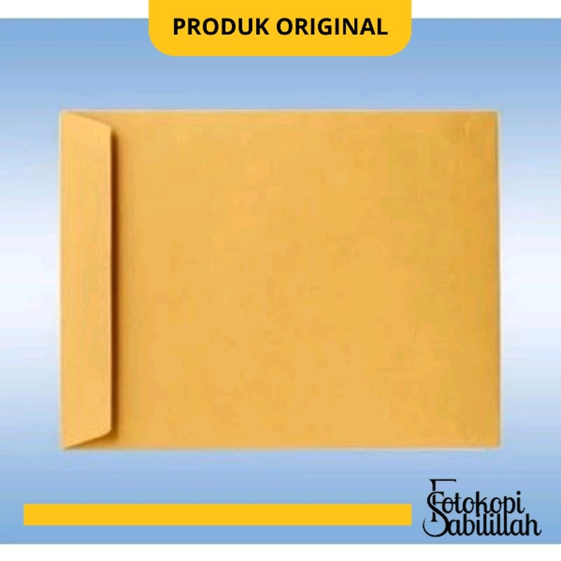 

Amplop Coklat 1/2 Folio (10 Lembar)