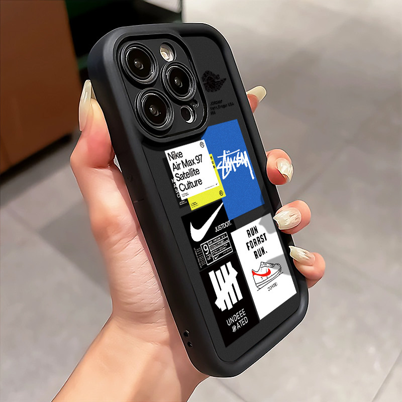 Nike Terbaru Silikon Fancy Case HP Redmi POCO X7 5G X7 Pro 5G Xiaomi 14T Note 14 4G Note 14 5G Note 