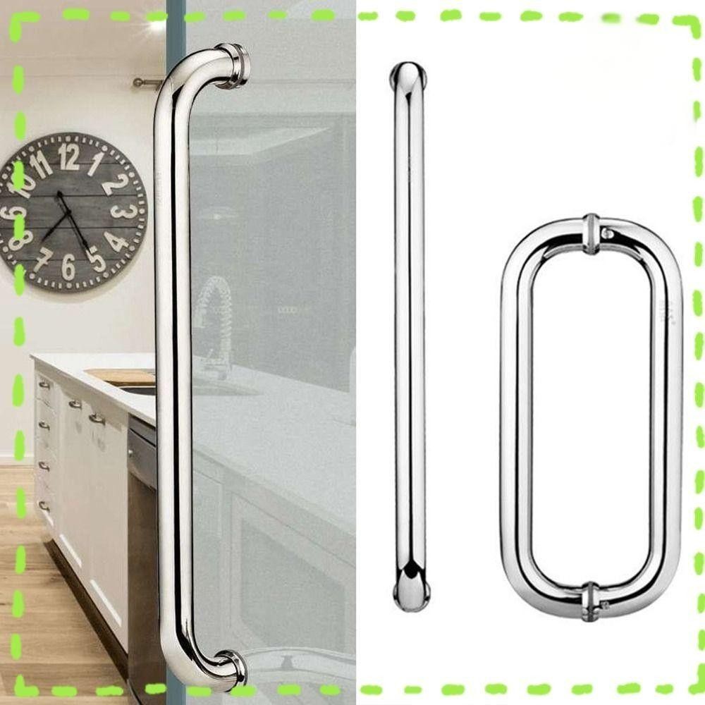 Gagang kamar mandi Gagang pintu kaca kamar mandi hotel Gagang pintu geser pintu utama baja tahan kar