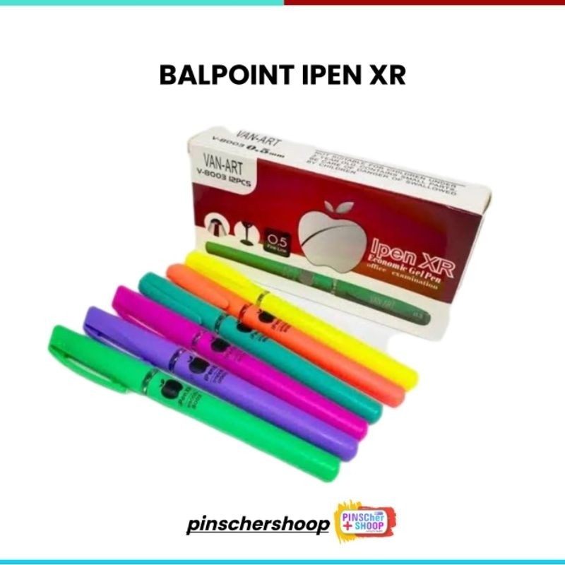 

Pulpen Gel Balpoint Gel Warna Warni IMax Ipen / Pcs