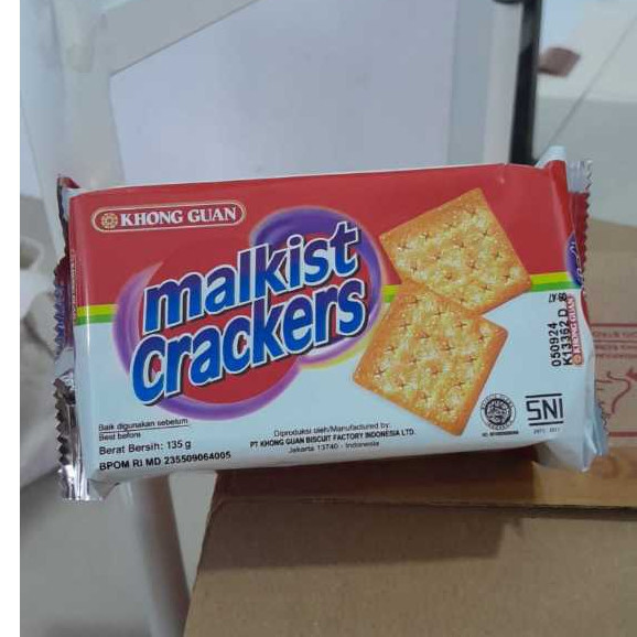 

Khong Guan Malkist Crackers 135 gr