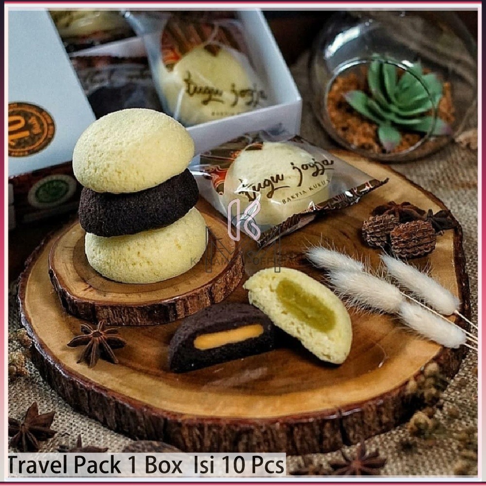 

Bakpia Kukus Tugu Jogja Travel Pack Isi 10 Rasa Cokelat Stroberi Keju Best Seller Oleh-Oleh Khas Jogja