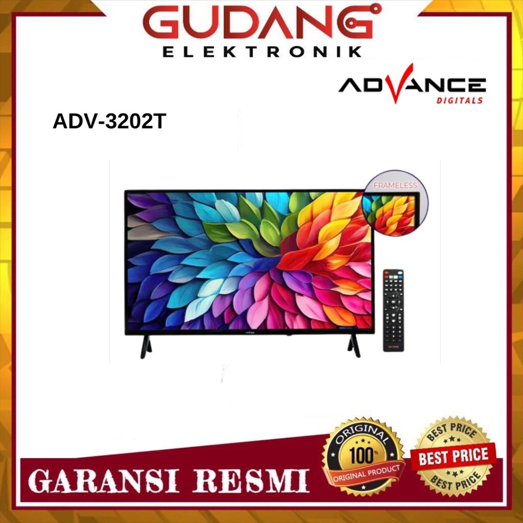 LED TV ADVANCE ADV-3202T TV DIGITAL 32 INCH ADVANCE 3202T