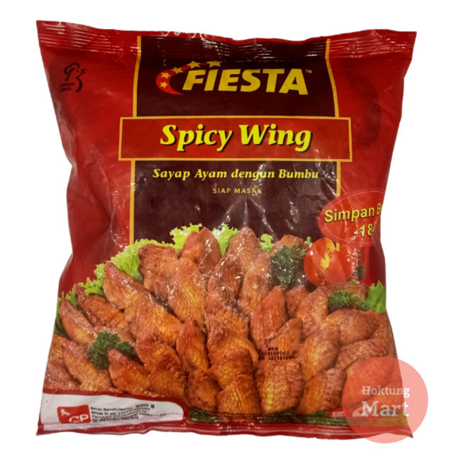 

Fiesta Spicy Wing sayap ayam bumbu goreng 500gr