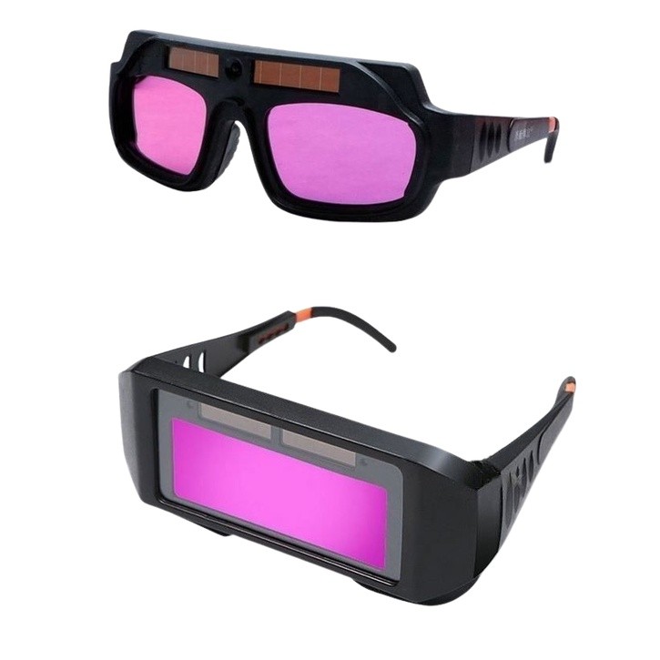Kacamata las listrik terbaik/ Kacamata Welding/ Glasses Auto Darkness Kacamata Tukang Las Anti Silau