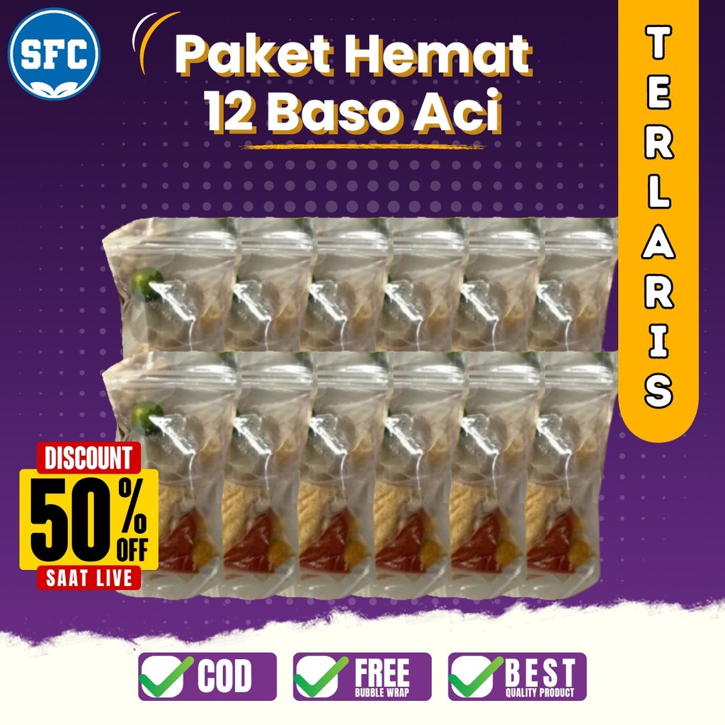 

PAKET BASO ACI 12 BUNGKUS LEBIH HEMAT ǀ BOCI BASO ACI INSTAN ǀ PAKET USAHA 12 BUNGKUS