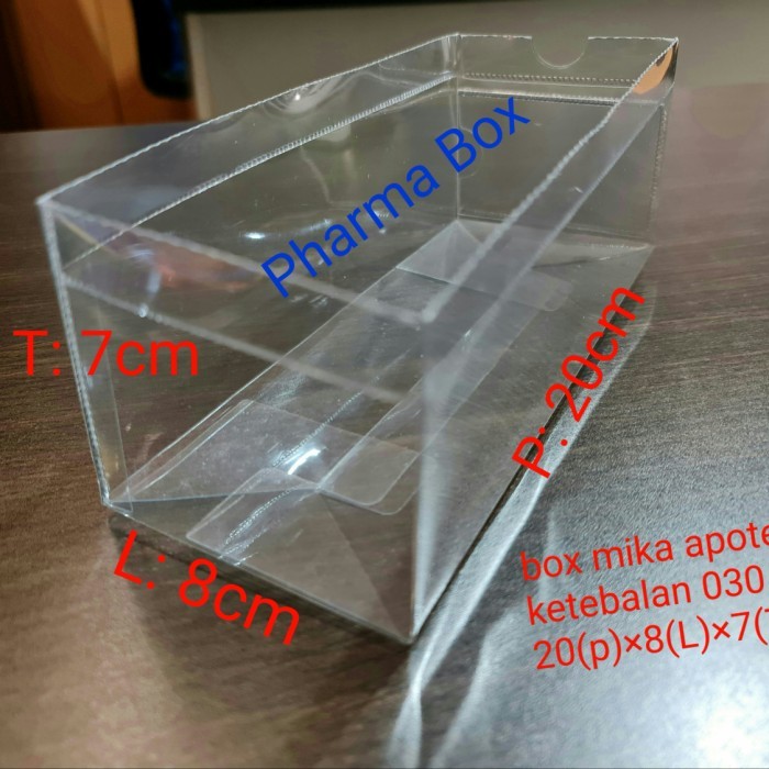 

BOX MIKA APOTEK 20X8X7CM isi 50 pcs