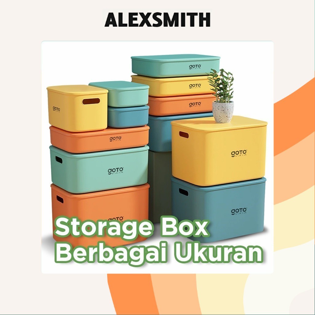 Goto Vaia Storage Organizer Box Container Keranjang Penyimpanan