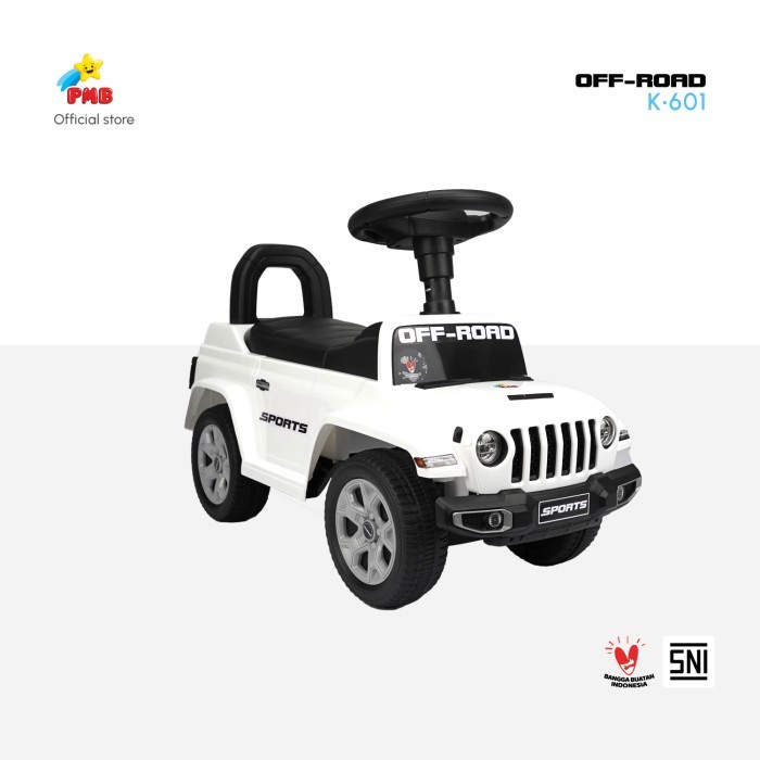 Tolocar Off Road K601 - PMB Toys - Putih
