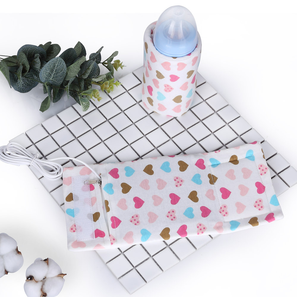 USB Baby Bottle Warmer Portable Travel Infant Baby Feeding Bottle Warmer Heater Thermostat Heated Co