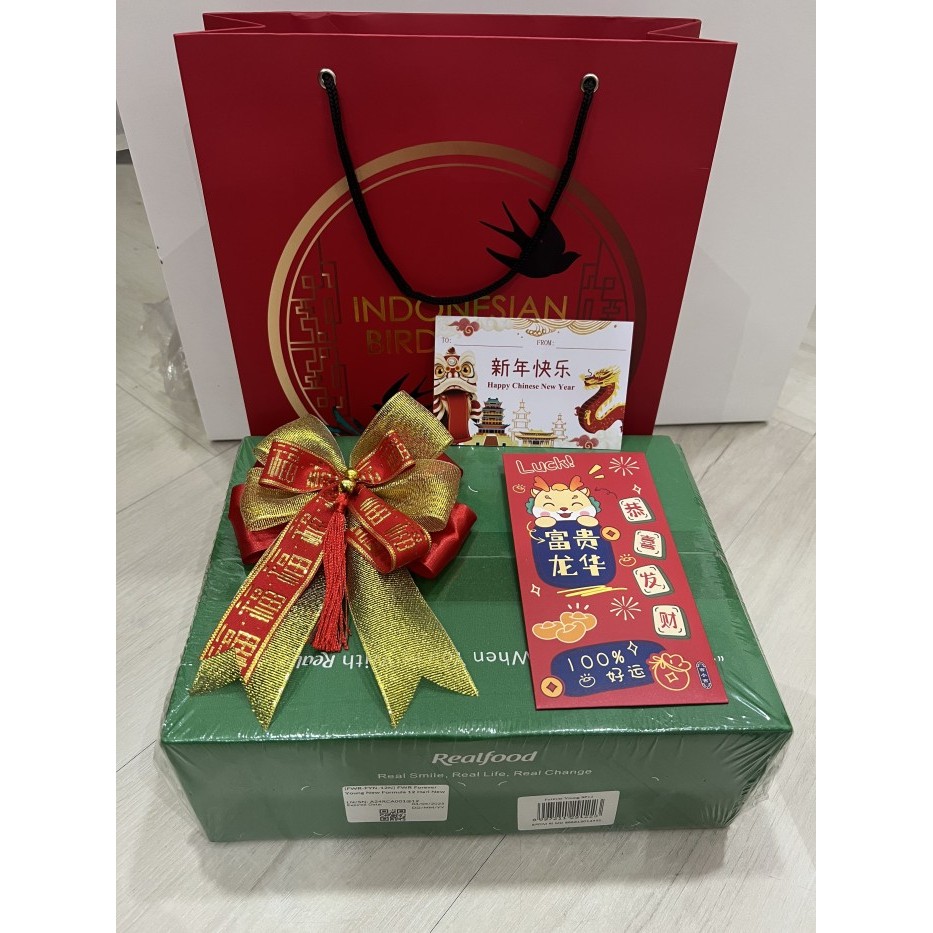 

DISKON Hampers Parcel Paket Hadiah Edisi IMLEK CNY CHINESE NEW YEAR Realfood - For, Young