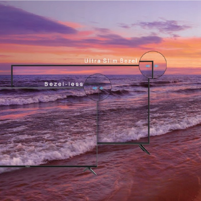 LED 70 Inch AQUA 70AQT6700 Android 11 TV 4K TV 70 Inch LE70AQT6700UG - TV ONLY