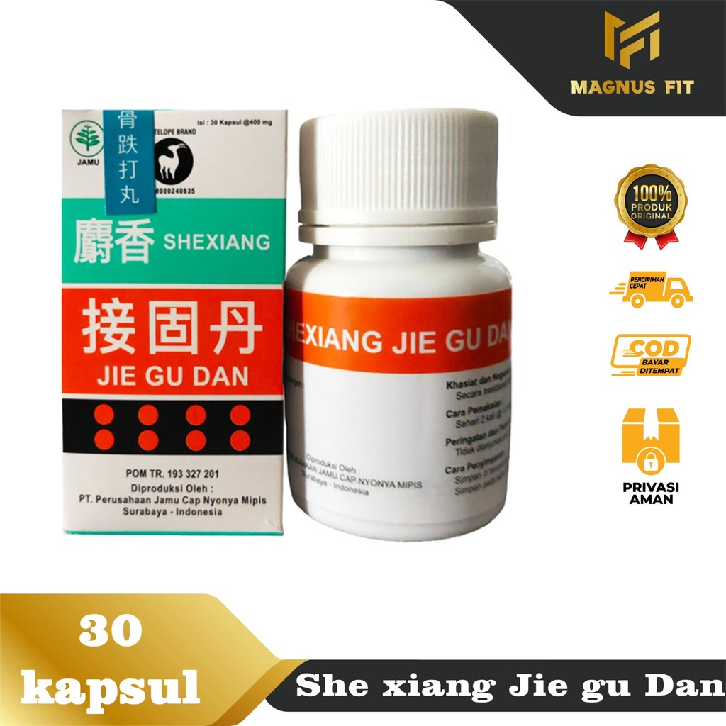 ☘️Magnus Fit☘️ SheXiang Jie Gu Dan Wing Ku Tan Sejenis Bonkap - Obat herbal untuk meredakan nyeri da