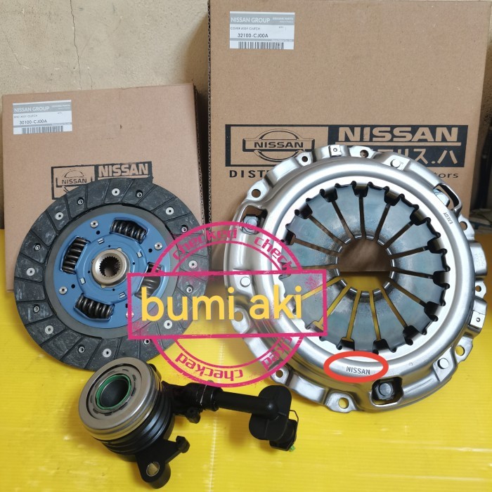KOPLING SET MATAHARI KAMPAS BEARING ORI NISSAN GRAND LIVINA ALMERA 1.5