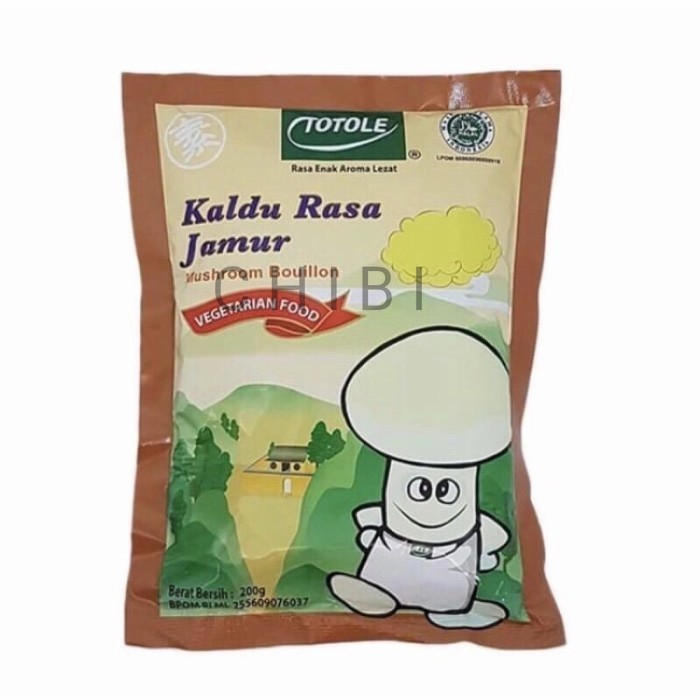 

nb Totole Kaldu Jamur 200gr Halal MUI Bumbu totole rasa jamur 200 gram - Sachet 200 gram