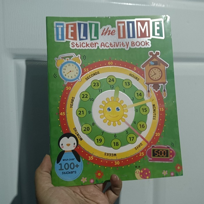 Tell the Time Sticker Activity Book