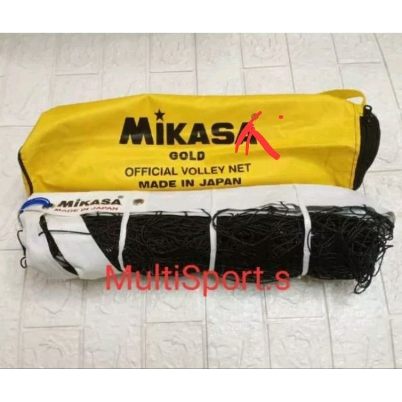 GT65R NET VOLLEY NET VOLLY GOLD MADE IN JAPAN SELING TEBAL