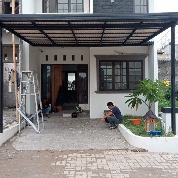 kanopi baja ringan atap alderon rs