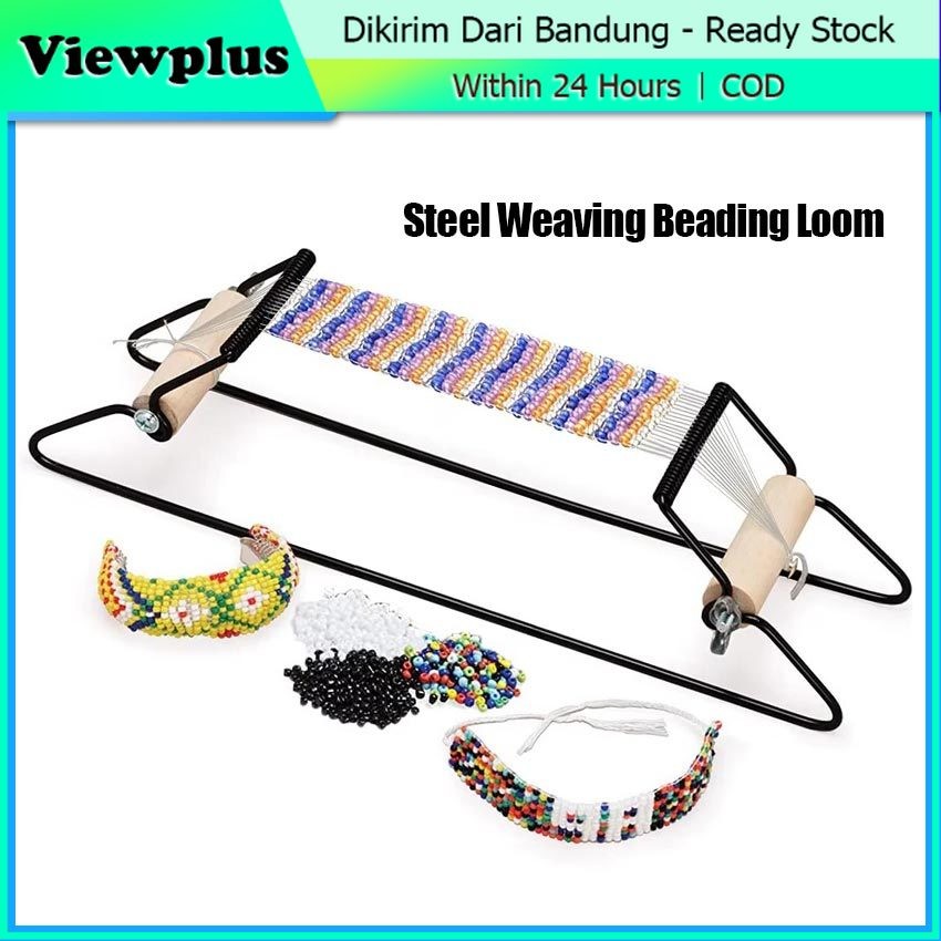 Alat Manik-Manik Tenun Kalung Stainless Untuk Membuat Gelang Perhiasan DIY Handmade Kerajinan Tangan