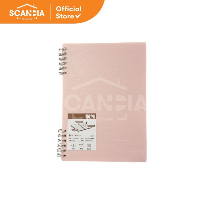

SCANDIA Buku Catatan Spiral Book 80 Sheets A5 SL 7E93Q (60067381)