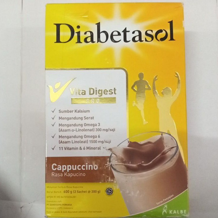 

Diabetasol Cappuccino 570 Gram